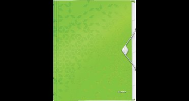 Leitz Divider Book Leitz WOW A4 PP 6tabs green