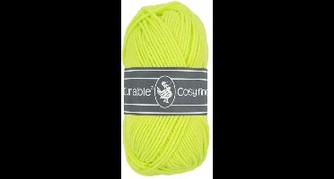 Durable Cosy Fine Garen - Neon Geel Yellow - Acryl & Katoen - 1645/5
