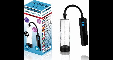 Power escorts - BR130 - Powerpump Turbo - Penis pomp - Oplaadbaar - Super strong - Automatische Penis pomp - stoere Cadeaubox - Penis Pump automatic