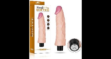 Lovetoy Realistische zachte vibrator 21 cm