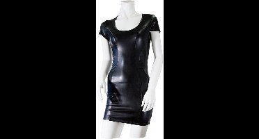 Guilty Pleasure GP Datex Mini Jurkje Met Korte Mouwen - Zwart