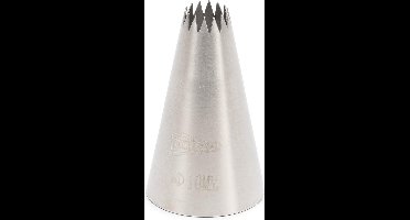 Spuitmondje rvs kroon 4 mm