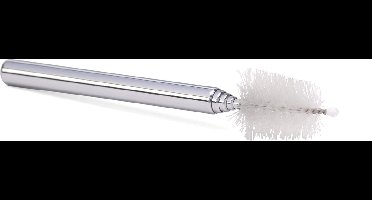 Kikkerland Uitschuifbaar rietje in reisverpakking - Inclusief reinigingsborstel - Milieuvriendelijk