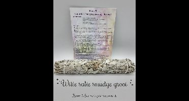 Witte Salie Smudge L - 23x5 - 80-90 - L - L