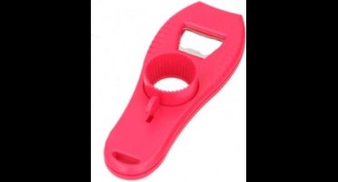 Alpina Flesopener Multifunctioneel 15,5 Cm Polypropyleen Rood
