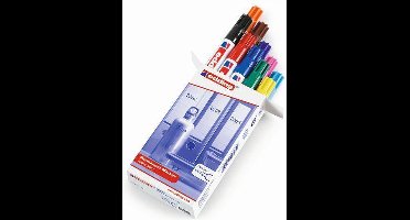 edding 3000 Permanente Marker, Ronde Punt, 1,5 - 3 mm, Assorti (doos 10 stuks)