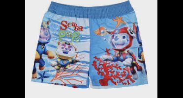 Paw Patrol zwembroek Scuba Pups - blauw - maat 104 / 4 jaar