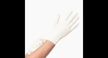 York Latex wegwerp handschoenen - maat S - 100 stuks