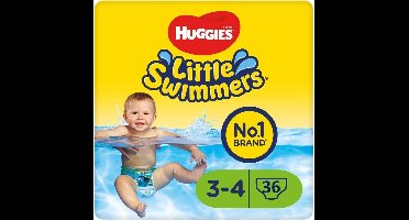 Huggies Little Swimmers - zwemluiers - maat 3/4 - (7 tot 15 kg) - voordeelverpakking - 36 stuks