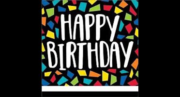 Haza Original Servetten Happy Birthday 33 X 33 Cm Papier 16 Stuks
