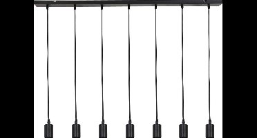 Light & Living Brandon Hanglamp - Zwart - 7L