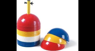 Precision Dome Markers - 20 x 10 centimeter - 41-delig - trainingshoedjes hard