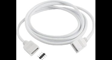 1 meter verlengkabel RGB led strip