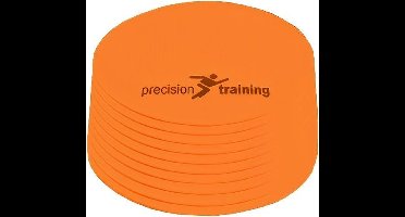 Precision Veldmarkering Rond 21 Cm Rubber Oranje 10 Stuks