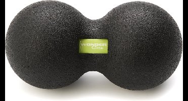Wonder Core Peanut Massage Ball Duo Ball hard - 24x12 cm - Triggerpoint Massage Lacrosse Bal Massage Roller – Fascia - Bindweefsel - Zelfmassage - Fitness - Yoga