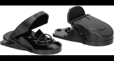 Muizenval plastic - 2 stuks - Veilig in gebruik - Anti muizen - Muizenplaag - Muizenvallen - Muizen - Val muis EAN 9505826796645 | Ongedierteval | K