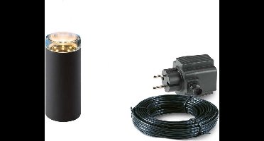 1x LED Pilaren - 2 Watt - 12V - 160mm - complete set