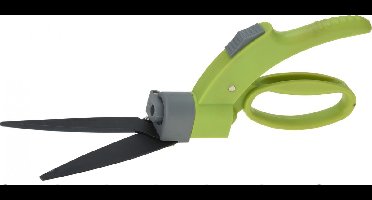 Pro Garden Grasschaar Draaibaar 34 Cm Staal Groen/zwart