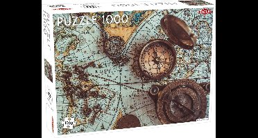 Puzzel Lover's Special: Vintage Sea Map - 1000 stukjes