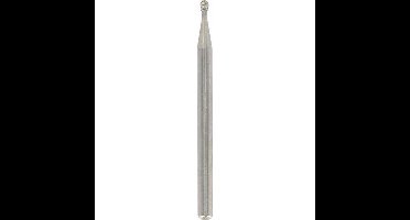 Dremel 26157103JA Freesstift Hardmetaal Bol 2.0 mm Schachtdiameter 3.2 mm