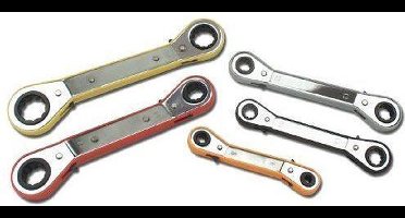 Brüder Mannesmann M27405 Ringsleutelset 5-delig Sleutelbreedte (metrisch) 9 - 21 mm