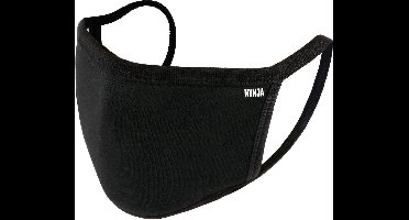 NYNJA Comfort Face Mask Black LARGE - Herbruikbaar & wasbaar - Filterzak - Hypo allergisch katoen - 3 laags