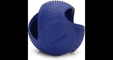 Beeztees Frisbee bal - Hondenspeelgoed - Rubber - Blauw - 16 cm