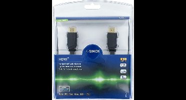 Sinox HDMI kabel - versie 2.0b (4K 60Hz + HDR) - 5 meter