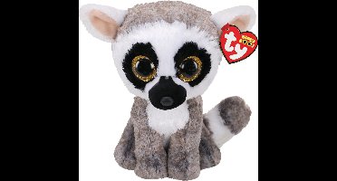 Ty - Knuffel - Beanie Buddy - Linus Lemur - 24cm