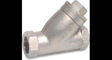 Profec Terugslagklep veerbelast RVS 316 1 1/2" binnendraad 40bar