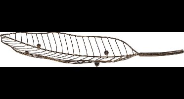 Gifts Amsterdam Schaal Blad 60x20.5x4,5 Cm Metaal Goud