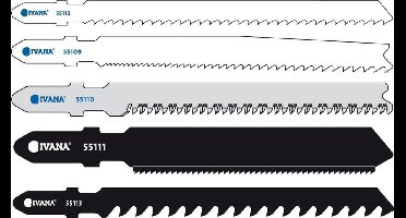 Ivana Decoupeerzaagbladenset Divers Materiaal 5x2 Stuks