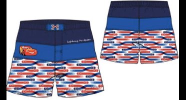 Cars Lightning Mcqueen zwembroek - blauw - maat 128  / 8 jaar