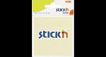 Stick'n sticky notes blister - 76x76mm, 3x pastel geel/roze/blauw, 50 memoblaadjes