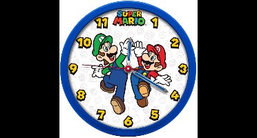 Super Mario Wandklok - 25 CM