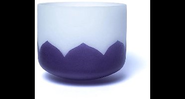 Kristallen Klankschaal Lotus Chakra 6 Atone 432hz - 30cm - 30cm
