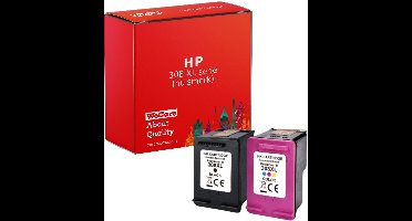 2-pack Geschikt voor HP 308XL Inktcartridges - Geschikt voor Deskjet 2910 - 2820 - Envy 6120 - 6520