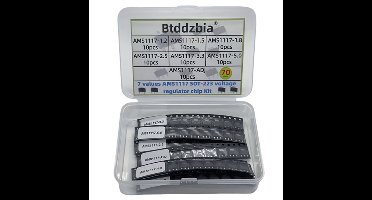 AMS1117 Spanningsregelaar Kit 70 stuks SOT-223 1,2V tot 5V