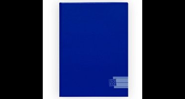 Notitieboek A6 met harde kaft - Blauw Hoogglans - Gratis Verzonden