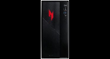 Acer NITRO 20 N20-100 Intel® Core™ i5 i5-13420H 16 GB DDR4-SDRAM 512 GB SSD NVIDIA GeForce RTX 3050 Windows 11 Home Desktop PC Zwart