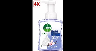 4 x Dettol Foam Handzeep Orchidee & Vanille - 250 ml