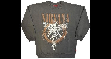 Nirvana - In Utero Angel Circle Sweater/trui - L - Grijs