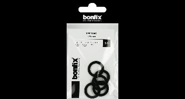 Bonfix TPE-ring 15 mm (21 x 15 x 1,5 mm) 5 stuks