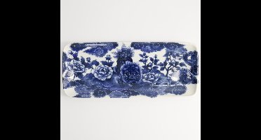 Tokyo Design Studio - Japonism Lion Bord - Blauw - 28,5 x 14 x 2,5 cm
