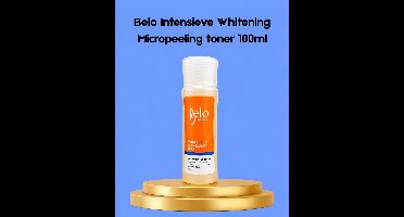Belo Intensive Whitening Micropeeling Toner – 100 ml – Verhelderende & Exfoliërende Huidtoner – Helpt Donkere Vlekken te verminderen, Egaliseert de Huidtint & Bereidt de Huid Voor op Hydratatie – Voor een Gladde, Stralende & Gezonde Teint