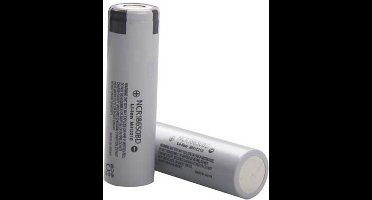Panasonic 18650 NCR18650BD 10A 3.7V 3200mAh - Flat Top - 2 Stuks