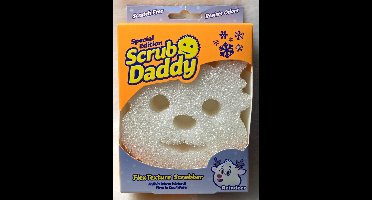 Scrub Daddy Kerst Spons | Rendier | Krasvrije Schuurspons met FlexTexture | Schoonmaakspons Keuken & Badkamer | Kersteditie Reindeer
