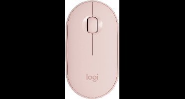 Logitech Pebble M350 - Draadloze Muis - Bluetooth - Roze