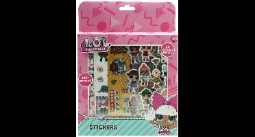 L.O.L. Surprise stickerset - 200 stickers - knutselplezier voor kinderen.
