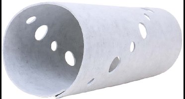 D&D Home I Love Happy Cats speeltunnel LANA voor katten 60x25x25cm grijs